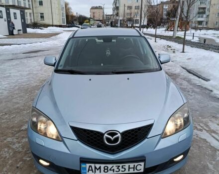 Синий Мазда 3, объемом двигателя 1.6 л и пробегом 241 тыс. км за 5600 $, фото 1 на Automoto.ua