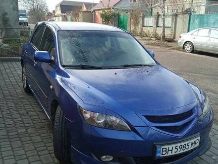 Мазда 3 2007 в Одессе на Automoto.ua Синий Мазда 3, объемом двигателя 2 л и пробегом 90 тыс. км за 6200 $, фото 1 на Automoto.ua