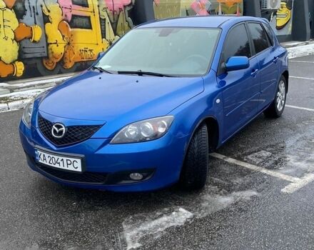 Синий Мазда 3, объемом двигателя 1.6 л и пробегом 305 тыс. км за 4999 $, фото 1 на Automoto.ua