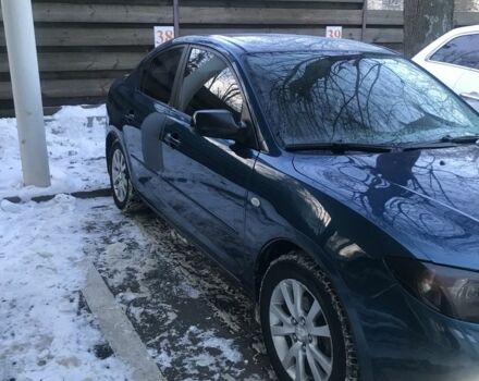 Синий Мазда 3, объемом двигателя 1.6 л и пробегом 240 тыс. км за 5500 $, фото 1 на Automoto.ua
