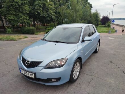 Мазда 3 2007 у Кременчуге на Automoto.ua Синій Мазда 3, об'ємом двигуна 0 л та пробігом 184 тис. км за 5600 $, фото 1 на Automoto.ua