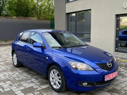 Синий Мазда 3, объемом двигателя 1.6 л и пробегом 140 тыс. км за 5500 $, фото 1 на Automoto.ua
