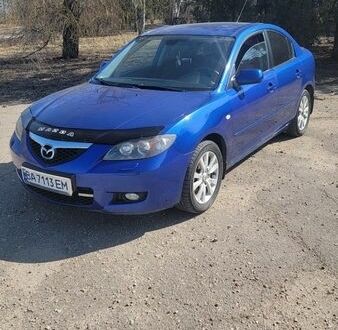 Синий Мазда 3, объемом двигателя 1.6 л и пробегом 168 тыс. км за 5100 $, фото 1 на Automoto.ua