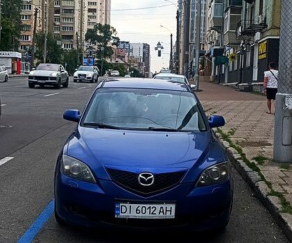 Синій Мазда 3, об'ємом двигуна 1.6 л та пробігом 600 тис. км за 4500 $, фото 1 на Automoto.ua