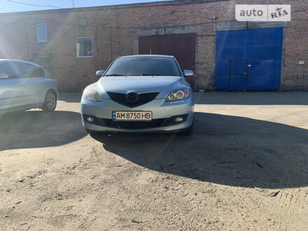 Мазда 3 2007 в Житомире на Automoto.ua Синий Мазда 3, объемом двигателя 2 л и пробегом 187 тыс. км за 5800 $, фото 1 на Automoto.ua
