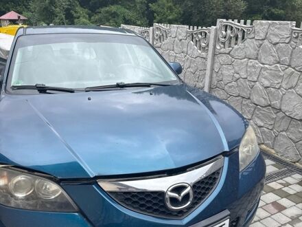 Синий Мазда 3, объемом двигателя 1.6 л и пробегом 203 тыс. км за 5000 $, фото 1 на Automoto.ua