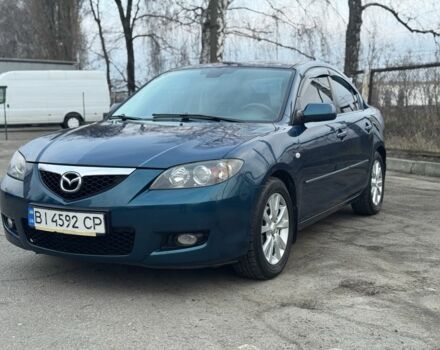 Синій Мазда 3, об'ємом двигуна 1.6 л та пробігом 222 тис. км за 6000 $, фото 1 на Automoto.ua