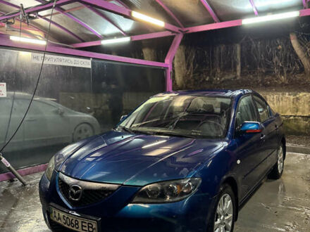 Синий Мазда 3, объемом двигателя 1.6 л и пробегом 181 тыс. км за 6490 $, фото 1 на Automoto.ua