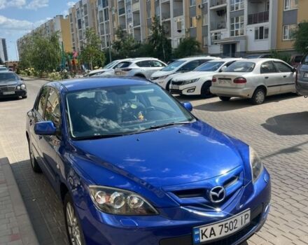 Синій Мазда 3, об'ємом двигуна 2 л та пробігом 216 тис. км за 6008 $, фото 1 на Automoto.ua