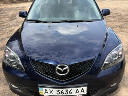 Синий Мазда 3, объемом двигателя 1.6 л и пробегом 181 тыс. км за 5800 $, фото 1 на Automoto.ua