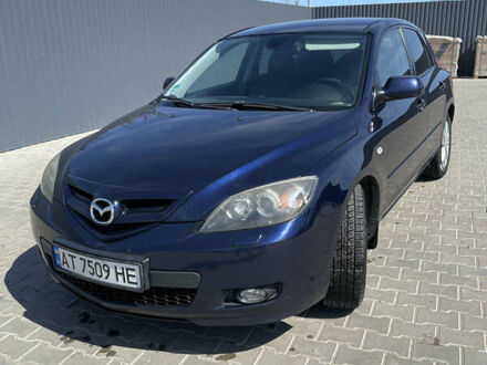 Синий Мазда 3, объемом двигателя 2 л и пробегом 260 тыс. км за 6300 $, фото 1 на Automoto.ua