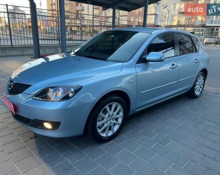 Синий Мазда 3, объемом двигателя 1.6 л и пробегом 176 тыс. км за 6499 $, фото 1 на Automoto.ua