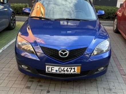 Синий Мазда 3, объемом двигателя 1.6 л и пробегом 160 тыс. км за 6700 $, фото 1 на Automoto.ua