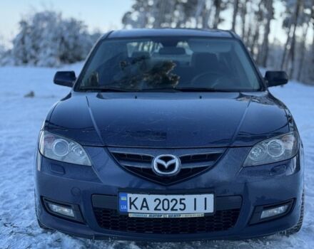 Синий Мазда 3, объемом двигателя 1.6 л и пробегом 130 тыс. км за 6499 $, фото 1 на Automoto.ua