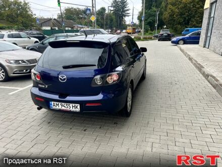 Синій Мазда 3, об'ємом двигуна 1.6 л та пробігом 240 тис. км за 6350 $, фото 1 на Automoto.ua