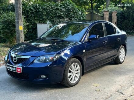 Синий Мазда 3, объемом двигателя 1.6 л и пробегом 170 тыс. км за 6490 $, фото 1 на Automoto.ua