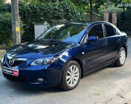 Синий Мазда 3, объемом двигателя 1.6 л и пробегом 170 тыс. км за 6490 $, фото 1 на Automoto.ua