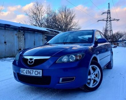 Синий Мазда 3, объемом двигателя 1.6 л и пробегом 200 тыс. км за 4700 $, фото 1 на Automoto.ua