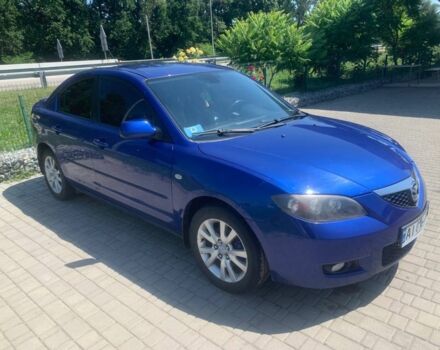 Синий Мазда 3, объемом двигателя 1.6 л и пробегом 230 тыс. км за 5300 $, фото 1 на Automoto.ua