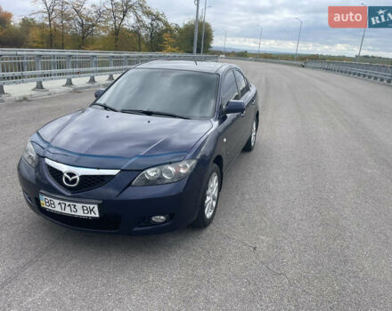 Синий Мазда 3, объемом двигателя 1.6 л и пробегом 187 тыс. км за 6100 $, фото 1 на Automoto.ua