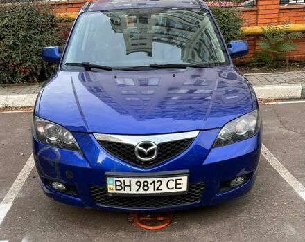 Синий Мазда 3, объемом двигателя 1.6 л и пробегом 144 тыс. км за 6500 $, фото 1 на Automoto.ua