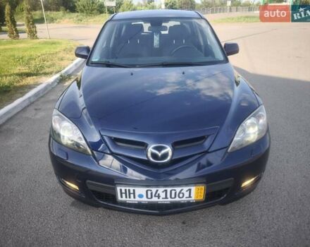 Синий Мазда 3, объемом двигателя 1.6 л и пробегом 210 тыс. км за 5699 $, фото 1 на Automoto.ua