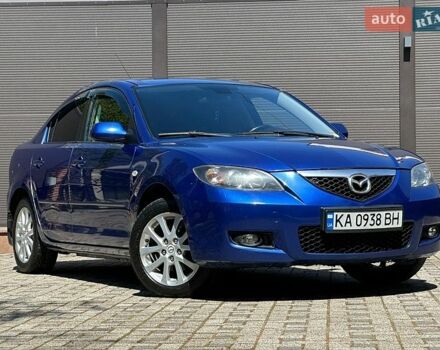 Синий Мазда 3, объемом двигателя 1.6 л и пробегом 196 тыс. км за 6500 $, фото 1 на Automoto.ua