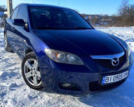 Синий Мазда 3, объемом двигателя 2 л и пробегом 24000 тыс. км за 5499 $, фото 1 на Automoto.ua