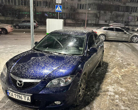 Синий Мазда 3, объемом двигателя 1.6 л и пробегом 240 тыс. км за 4000 $, фото 1 на Automoto.ua