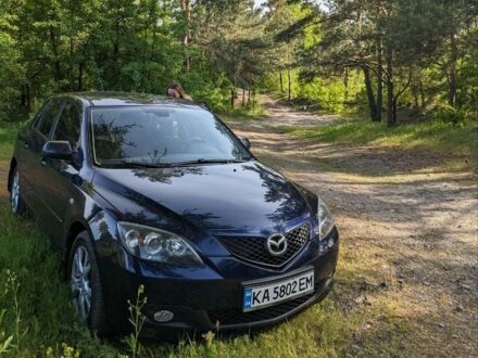 Синий Мазда 3, объемом двигателя 1.6 л и пробегом 245 тыс. км за 4300 $, фото 1 на Automoto.ua