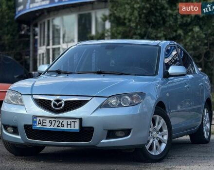 Синий Мазда 3, объемом двигателя 1.6 л и пробегом 140 тыс. км за 5999 $, фото 1 на Automoto.ua