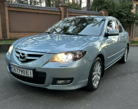 Синий Мазда 3, объемом двигателя 1.6 л и пробегом 194 тыс. км за 5500 $, фото 1 на Automoto.ua