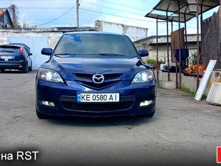 Синий Мазда 3, объемом двигателя 1.6 л и пробегом 252 тыс. км за 6500 $, фото 1 на Automoto.ua