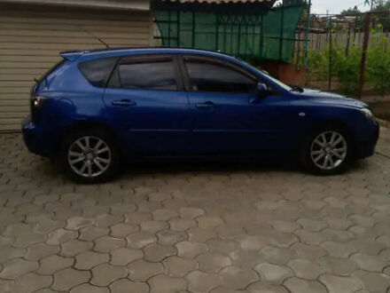 Синий Мазда 3, объемом двигателя 1.6 л и пробегом 140 тыс. км за 6000 $, фото 1 на Automoto.ua