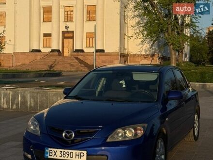 Синий Мазда 3, объемом двигателя 1.6 л и пробегом 205 тыс. км за 5200 $, фото 1 на Automoto.ua
