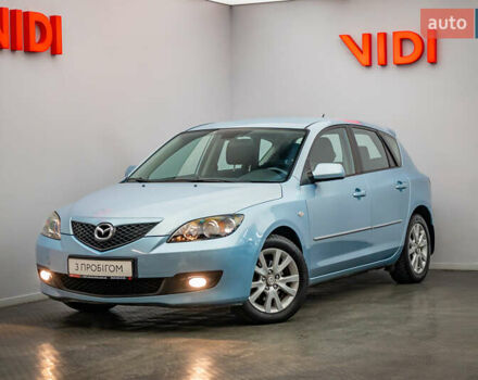 Синий Мазда 3, объемом двигателя 1.6 л и пробегом 167 тыс. км за 5338 $, фото 1 на Automoto.ua