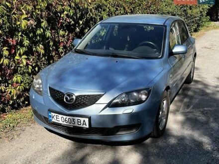 Синий Мазда 3, объемом двигателя 1.6 л и пробегом 245 тыс. км за 4999 $, фото 1 на Automoto.ua