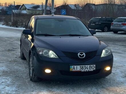 Синий Мазда 3, объемом двигателя 1.6 л и пробегом 263 тыс. км за 4900 $, фото 1 на Automoto.ua