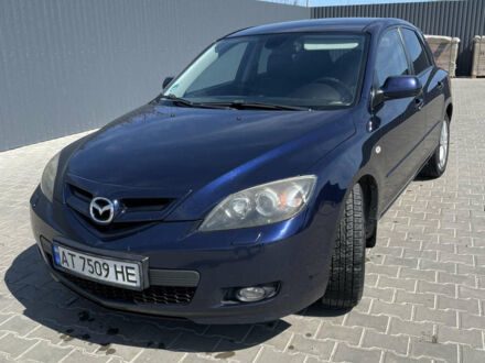 Синий Мазда 3, объемом двигателя 2 л и пробегом 260 тыс. км за 6200 $, фото 1 на Automoto.ua