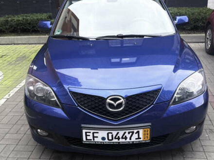 Синий Мазда 3, объемом двигателя 1.6 л и пробегом 160 тыс. км за 5999 $, фото 1 на Automoto.ua