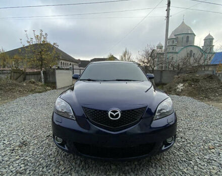 Синий Мазда 3, объемом двигателя 1.6 л и пробегом 188 тыс. км за 6200 $, фото 1 на Automoto.ua