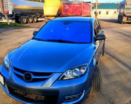 Синий Мазда 3, объемом двигателя 2.3 л и пробегом 220 тыс. км за 7700 $, фото 1 на Automoto.ua