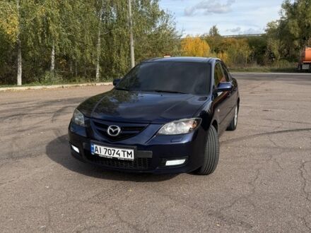 Синий Мазда 3, объемом двигателя 1.6 л и пробегом 240 тыс. км за 6005 $, фото 1 на Automoto.ua