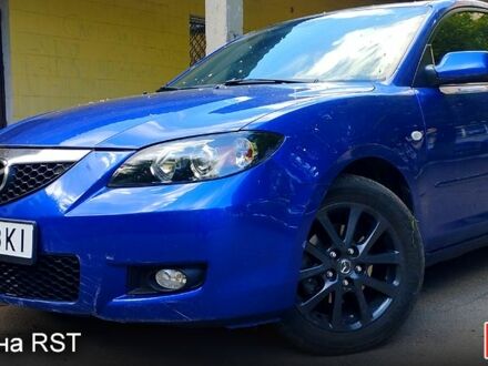 Синій Мазда 3, об'ємом двигуна 1.6 л та пробігом 170 тис. км за 6700 $, фото 1 на Automoto.ua