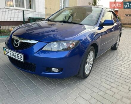 Синий Мазда 3, объемом двигателя 1.6 л и пробегом 208 тыс. км за 6200 $, фото 1 на Automoto.ua