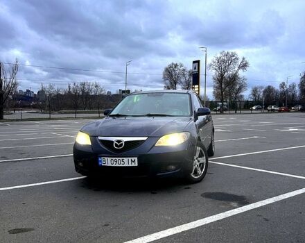 Синий Мазда 3, объемом двигателя 2 л и пробегом 239 тыс. км за 6200 $, фото 1 на Automoto.ua