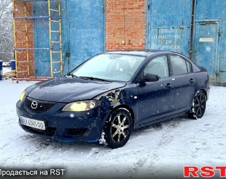 Синий Мазда 3, объемом двигателя 1.6 л и пробегом 23000 тыс. км за 2500 $, фото 1 на Automoto.ua
