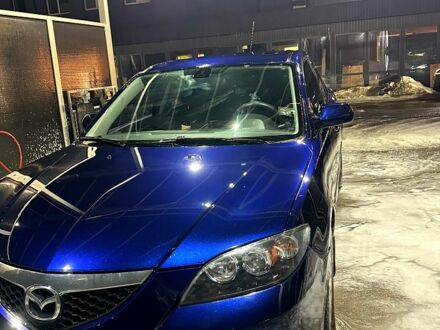 Синий Мазда 3, объемом двигателя 1.6 л и пробегом 260 тыс. км за 3500 $, фото 1 на Automoto.ua