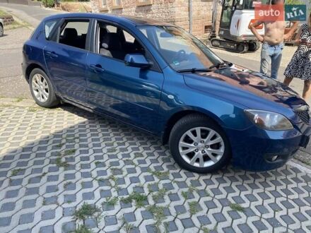 Синий Мазда 3, объемом двигателя 1.6 л и пробегом 190 тыс. км за 5399 $, фото 1 на Automoto.ua