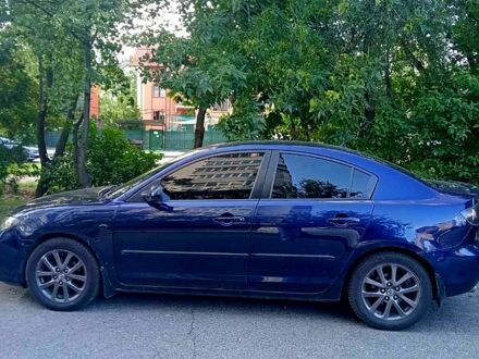 Синий Мазда 3, объемом двигателя 1.6 л и пробегом 208 тыс. км за 5300 $, фото 1 на Automoto.ua